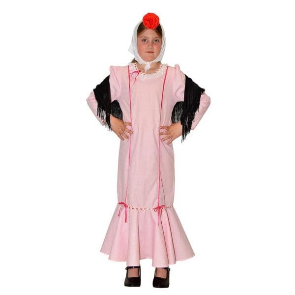 Creaciones Llopis S.L Disfarce de Chulapa Rosa T1 - 3237-1