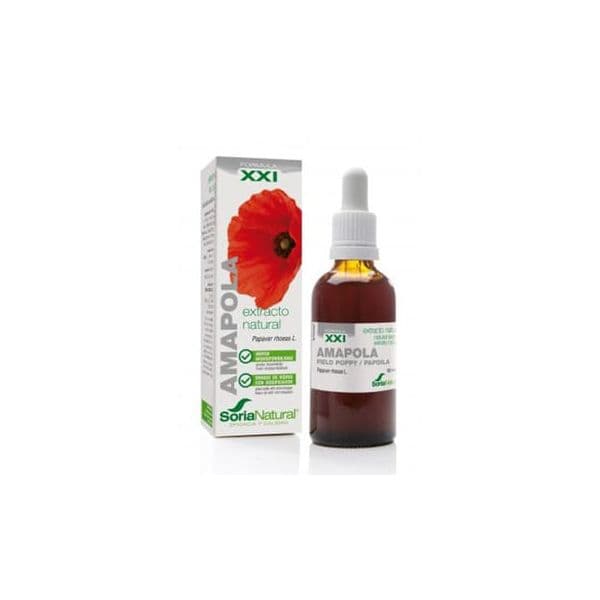 Soria Natural Extrato Natural de Papoila XXI 50ml