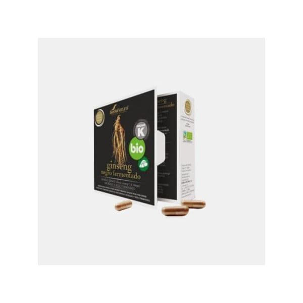 Soria Natural Ginseng Negro Fermentado Bio 24 Cápsulas