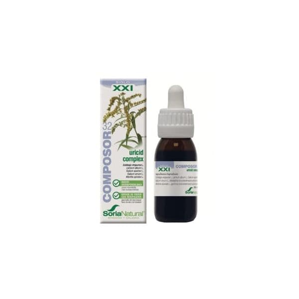 Soria Natural Composor 32 Complexo Uricid Século Xxi 50ml