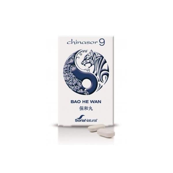 Soria Natural Chinasor 9 - BAO HE WAN 30 Comprimidos