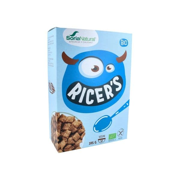 Soria Natural Ricers Almofadas de Arroz com Chocolate 375g