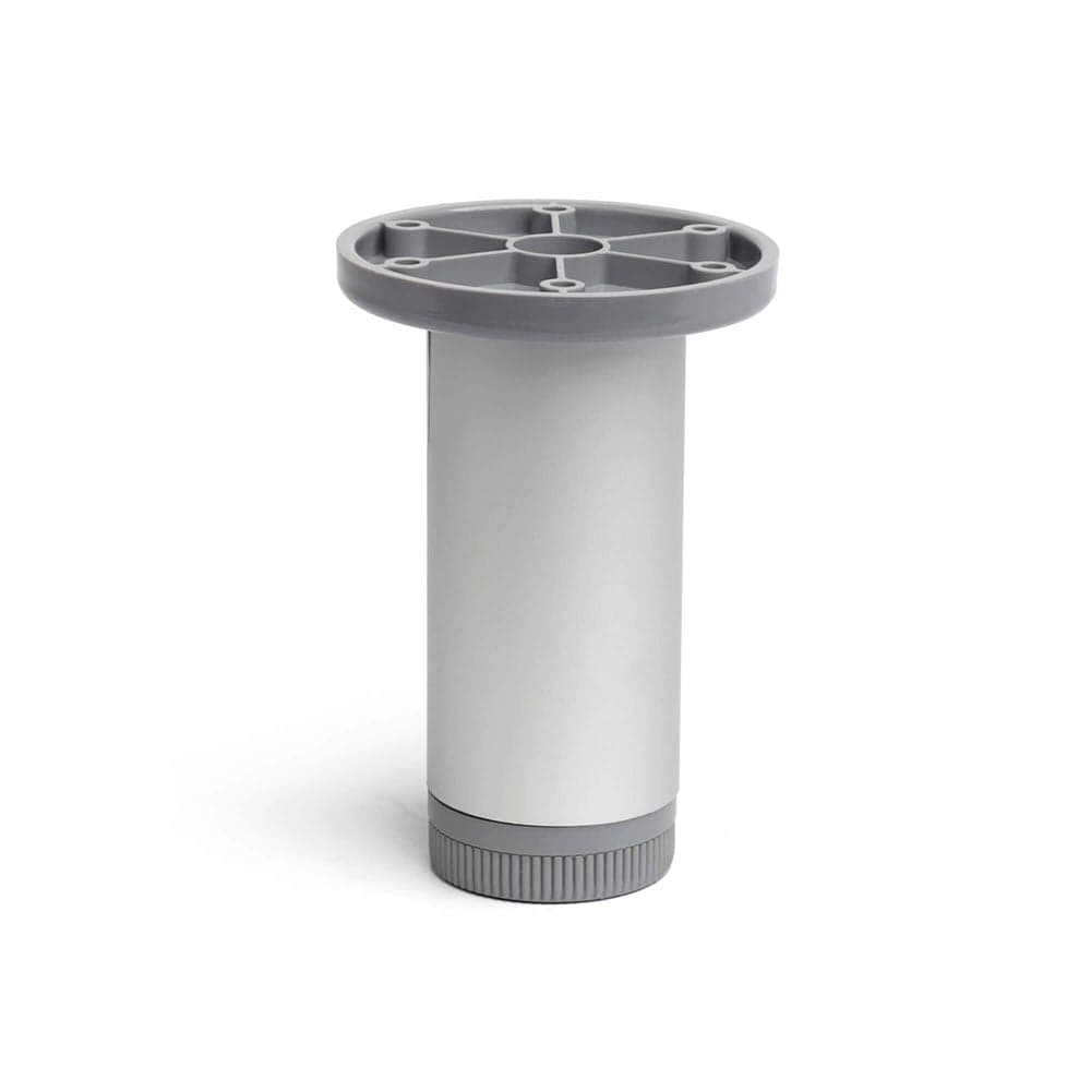 Rei Pé Regulável Aluminio Redondo Cor: Anudizado Mate - 1160440087