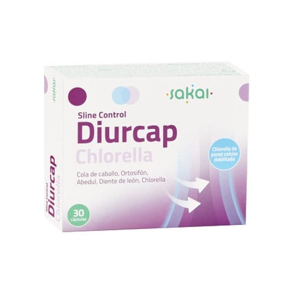 Sakai Sline Control Diurcap Chlorella 30 Cápsulas