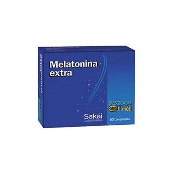 Sakai Melatonina Extra 60 Comprimidos Mastigáveis