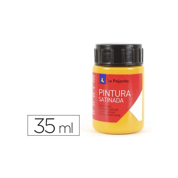 La Pajarita Frascos Tinta Latex 35ml Amarelo Médio - L-27