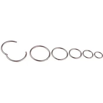 Argolas Dobradica Niqueladas n.1 20mm Pack 20 - AN06