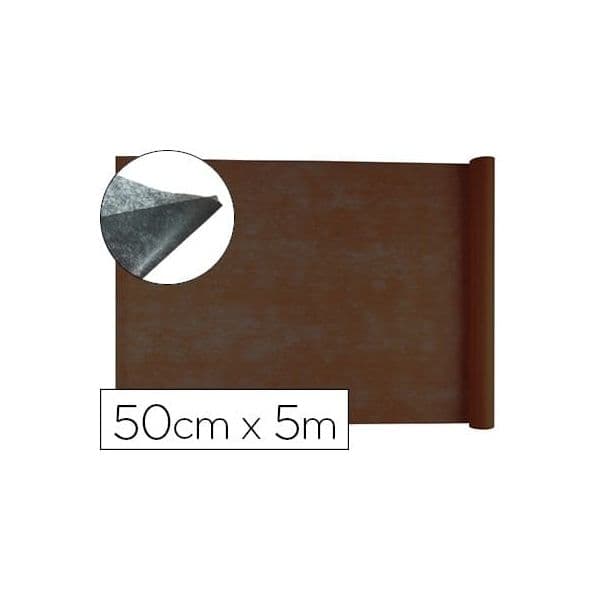 LiderPapel Tecido Sintético 25g/m² Castanho Rolo 5m