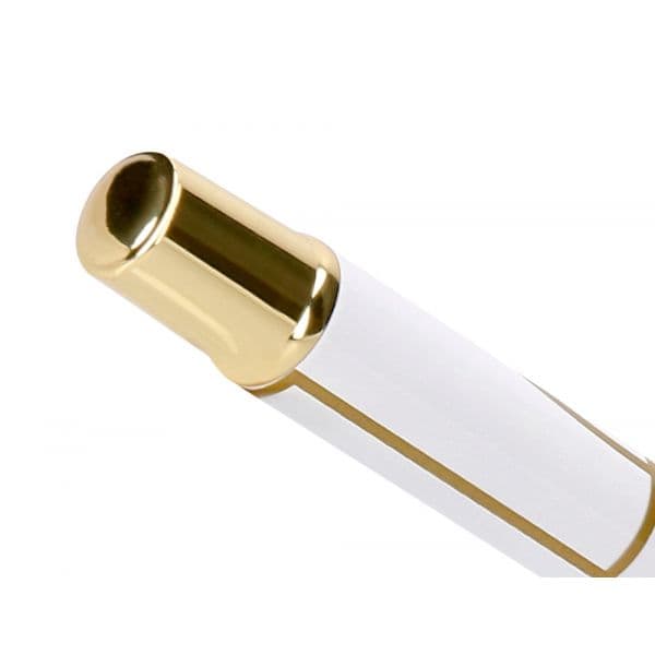 Belius Roller Carte Blanche Branco Dourado Tinta Preta
