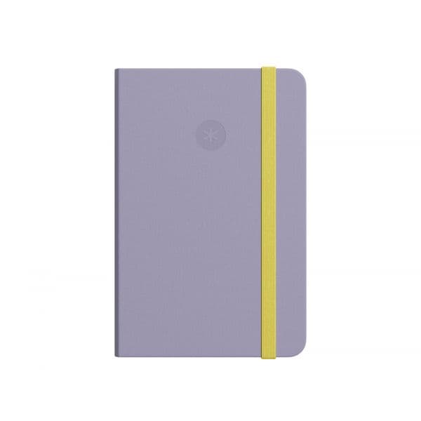 Antartik Caderno Folhas Lisas A4 Capa Dura 100 Folhas Roxo e Amarelo