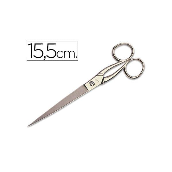 Tesoura de Escritório Aço Inoxidável 15,5cm - 7991