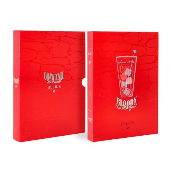 Belius Esferográfica Cocktails Bloody Mary Azul