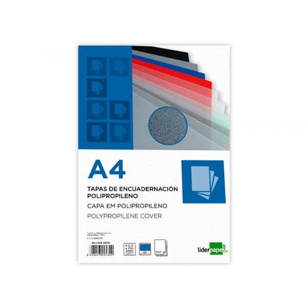 Liderpapel Capa de Encadernação Polipropileno Din A3 0.5 mm Transparente 100 un.