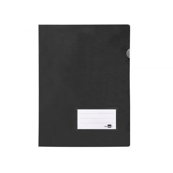 LiderPapel Pasta Dossier LP 921-A Preta Opaca 10 ou 20 Folhas