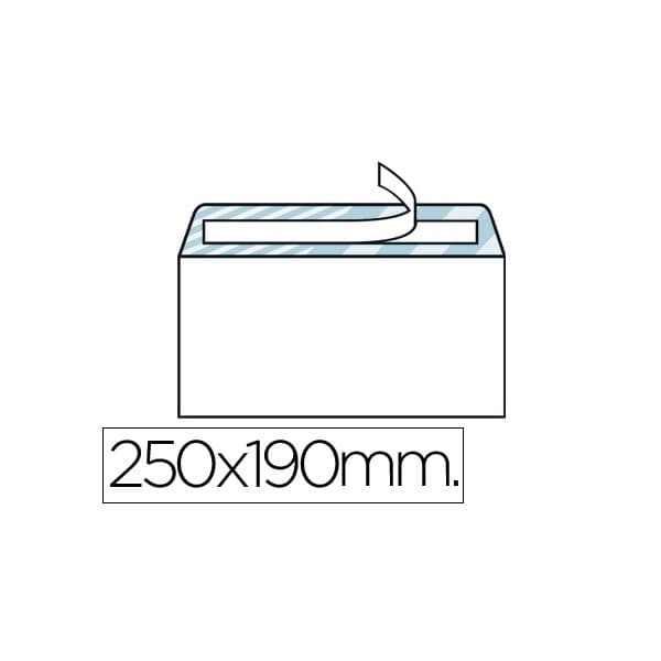 Liderpapel Envelope Quarto Prolongado 190X250mm S/janela (250 un. - OFF031927CE