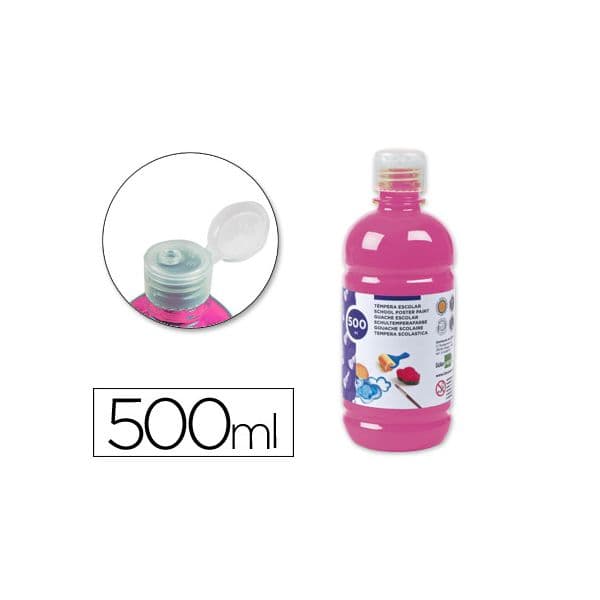 LiderPapel Guache 500ml Fúcsia - TP07