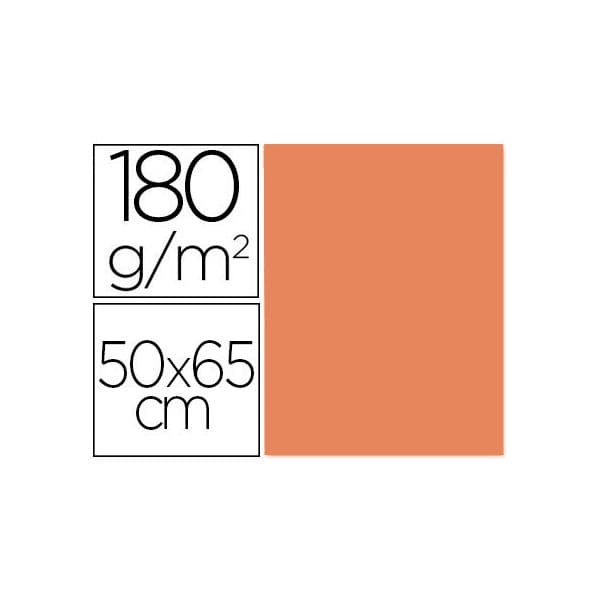 Liderpapel Cartolina 50X65 cm 180 gr. Nectarina - OFF067847CE