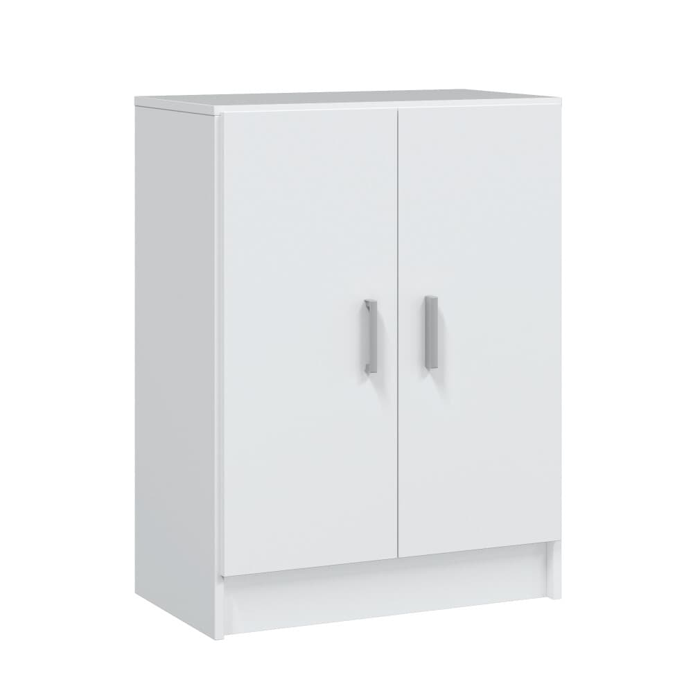 Armário multiusos, 2 portas, branco