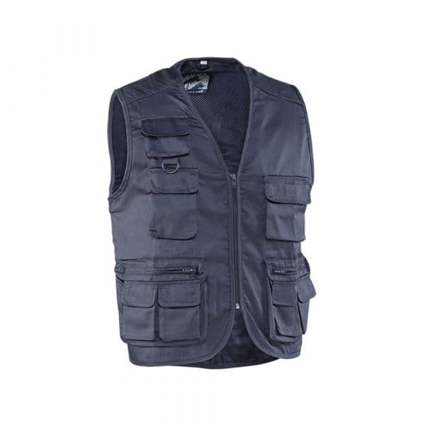 Juba Colete Fisherman Azul Marinho S