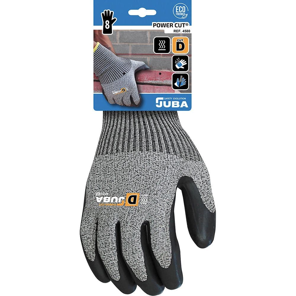 Juba Luvas de Trabalho Resistente com Corte Fibra K-rock/eco-latex Tamanho 10 - ELK80847