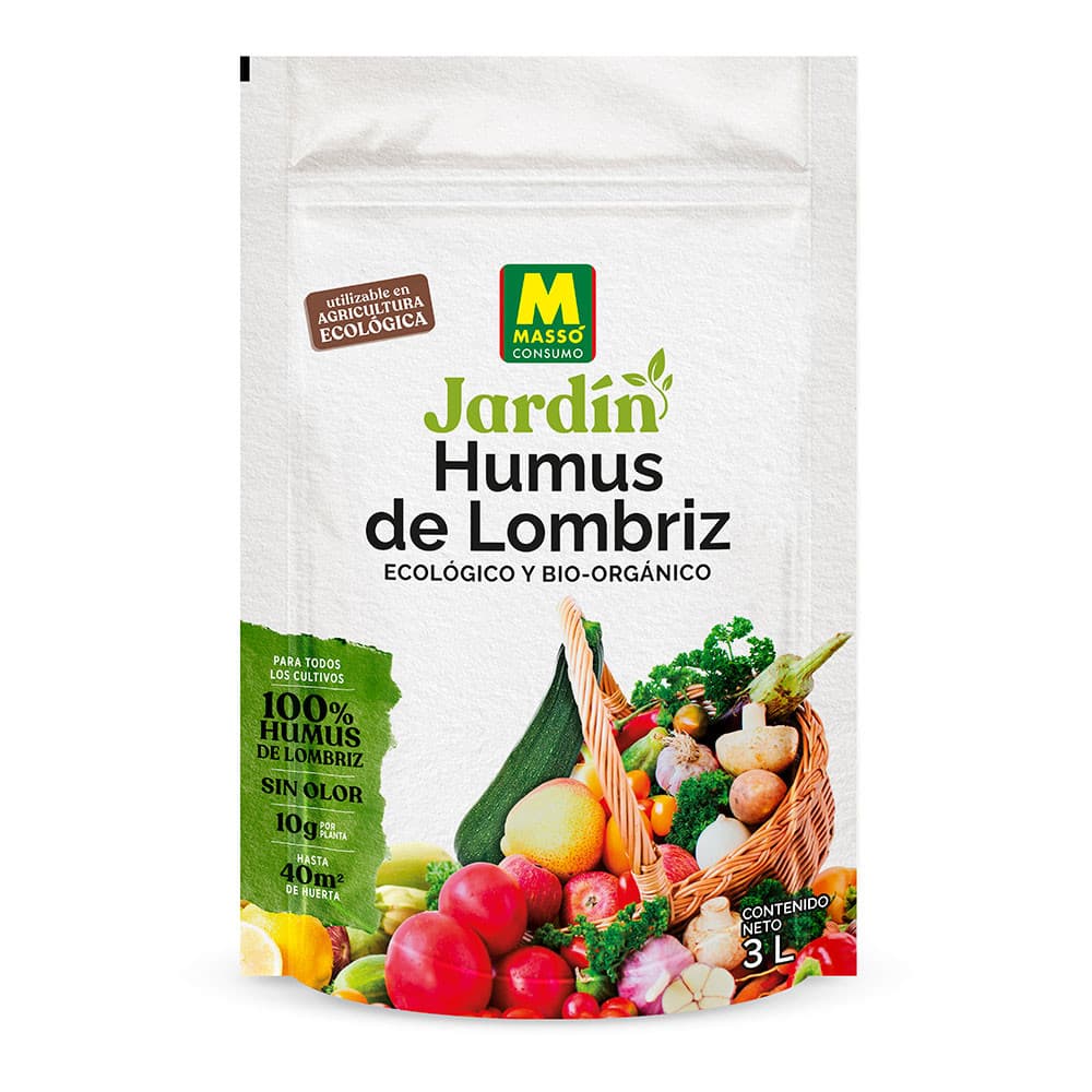 Massó Húmus 100% Minhocas Eco 3L