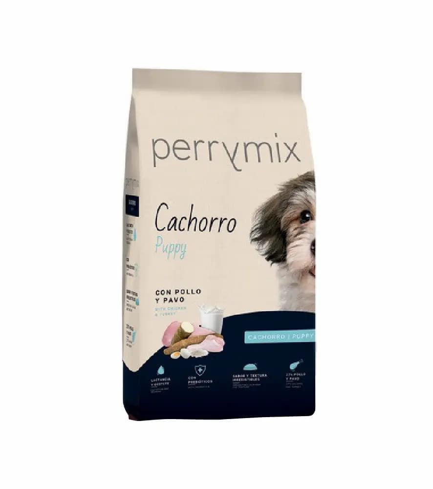 Perrymix Puppy Frango e Peru 3kg Ração para Cão - Campet