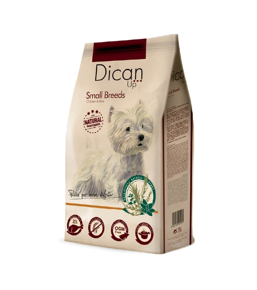 Dican Up Raças Pequenas 3kg Ração para Cão - Campet