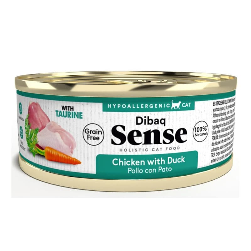 Dibaq Sense CAT Lata Grain Free pollo y pato