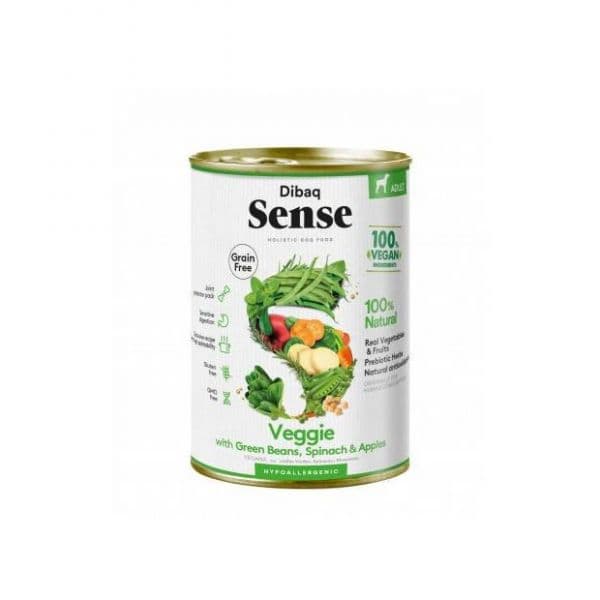 Ração Húmida Dibaq Sense Dog Grain Free Veggie 380g
