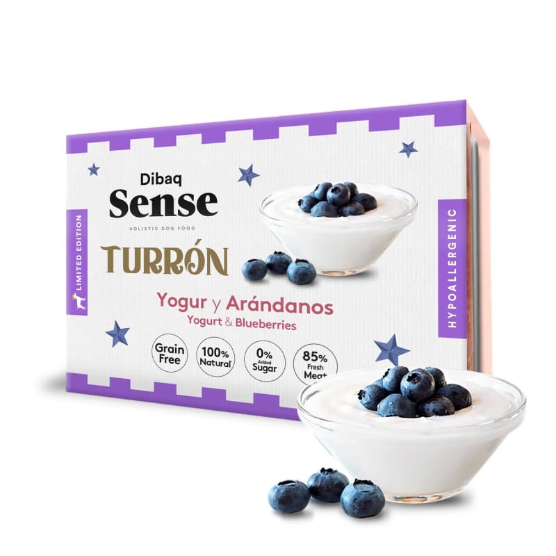 Dibaq Sense Dog Turrón de Yogurt y Arándanos