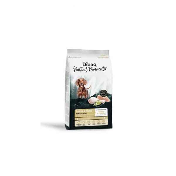 Dingo Natural Moments Cão Adulto Mini Peru e Frango 6kg