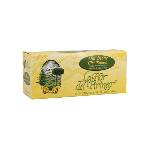 Flor Pirineo Infusão de Chá Branco 25 Unidades