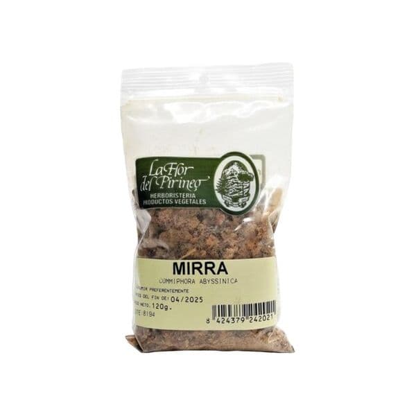 Flor Pirineo Resina de Mirra de Ervas em Pedaços 120 g
