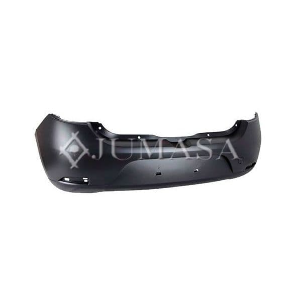 Jumasa Para-choques Traseiro Preto sem Prime - 25041294