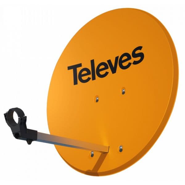 Televes Parábola Offset ISD 630 AL G 36,2dBi Laranja 793001