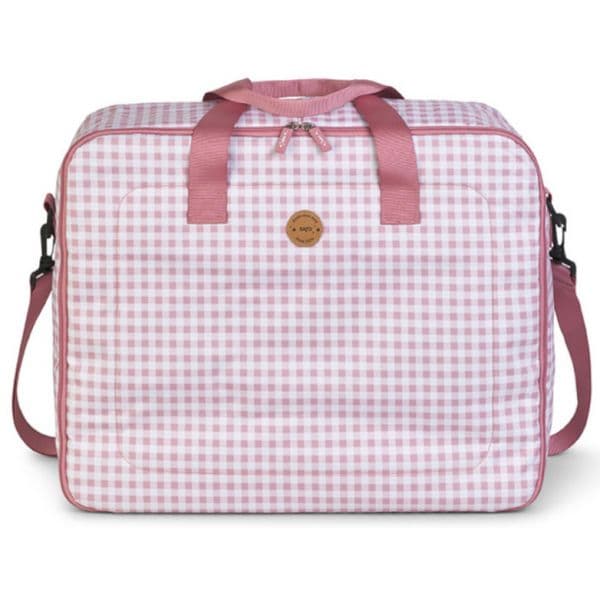 Saro Mala De Viagem Infantil Pink Vichy