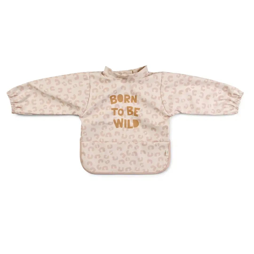Saro babete impermeável com mangas born to be wild