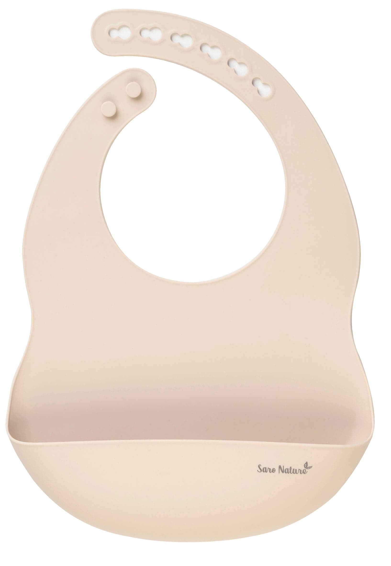 Saro Babete de Silicone Mostarda