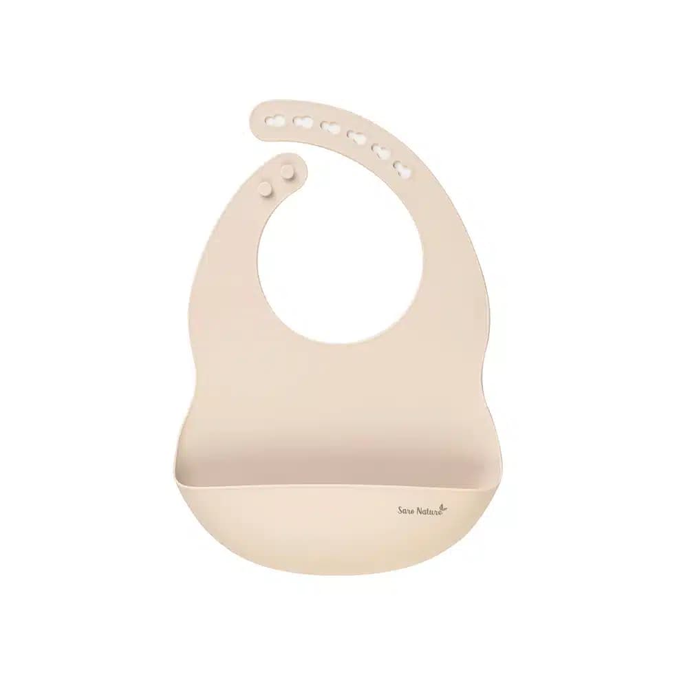 Saro babete de silicone sand