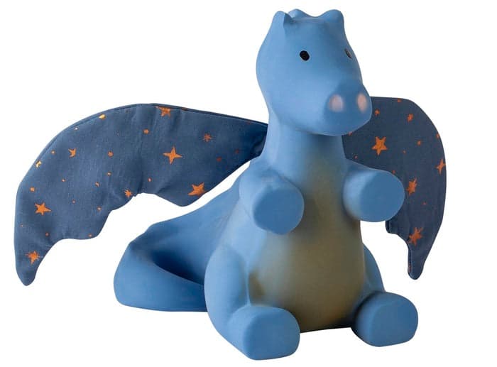 Saro - Meu Pequeno Dragão com asas mágicas Azul oscuro