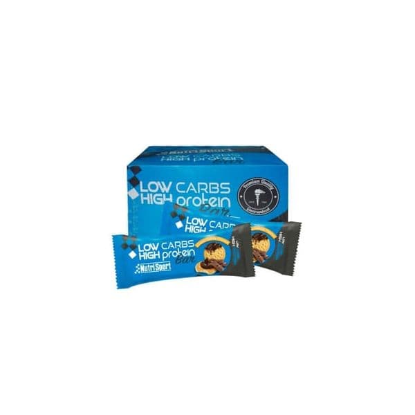Nutrisport Low Carbs High Protein Bar 16x60g Chocolate Bolacha
