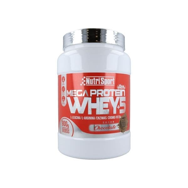 NutriSport Mega Protein 5 Whey Chocolate 900g
