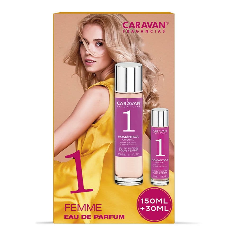ESTOJO DUPLO 150+30ML CARAVAN Nº 1 MULHER