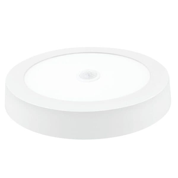 DOWNLIGHT LED SUPERF.REDOND.SENS.BL.18W.N
