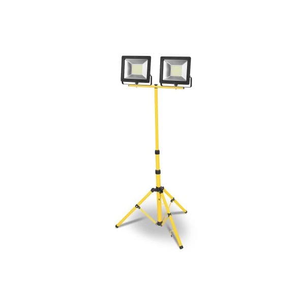 Tripé Com Projetor Led 2x70w C/5mts Cabo 6400k - 25676