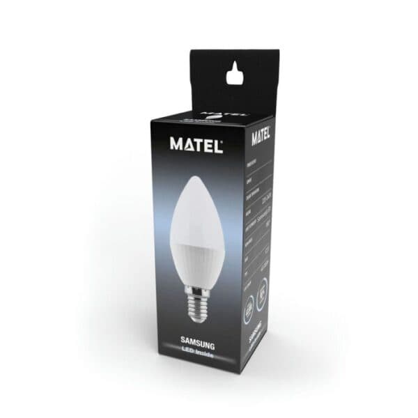 BOMB.LED SAMSUNG VELA E14 8W. FRIA