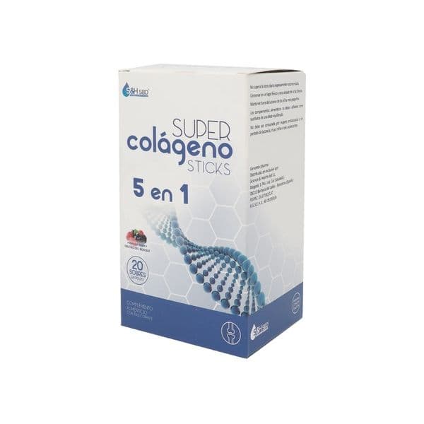 Science & Health Sbd Super Colágeno 5 em 1 Sticks 20 Sticks de 6g