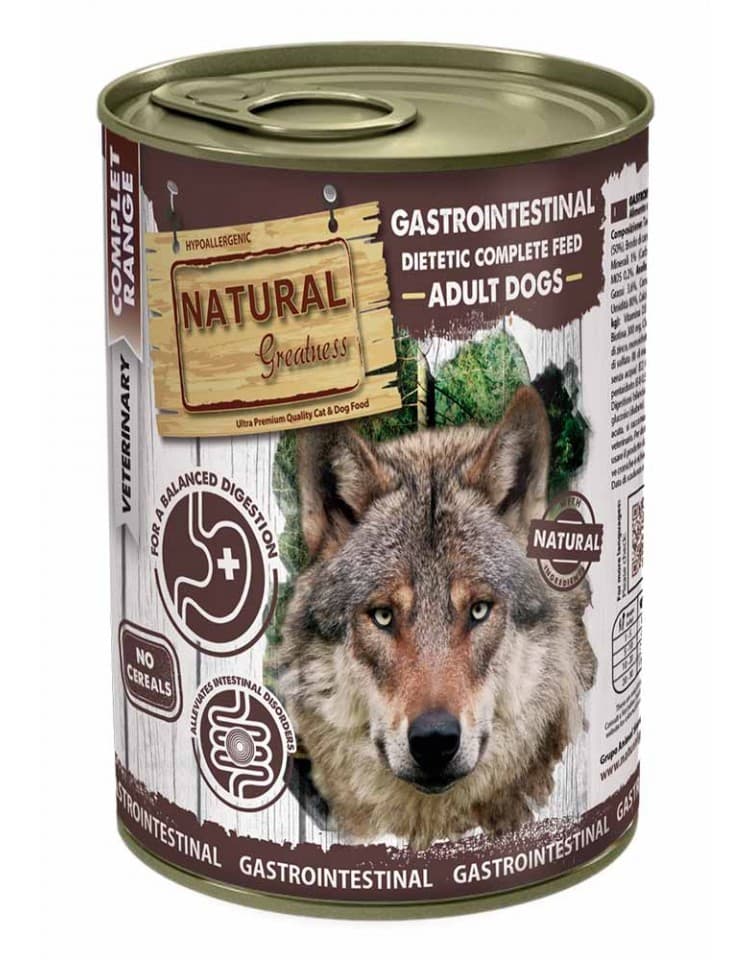 Ração Húmida Natural Greatness Gastrointestinal Diet 400g