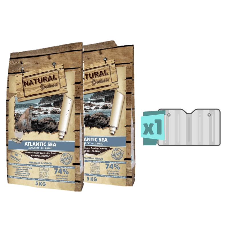 Natural Greatness Receita Atlantic Sea adultos, castrados e idosos