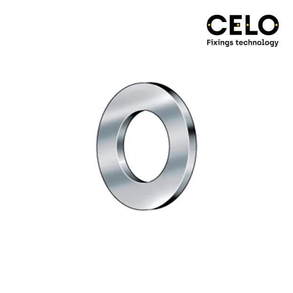 Celo Caixa 250UN Arruela Lisa Din / Ref 125A 8 Zinco Zeal - 840012894